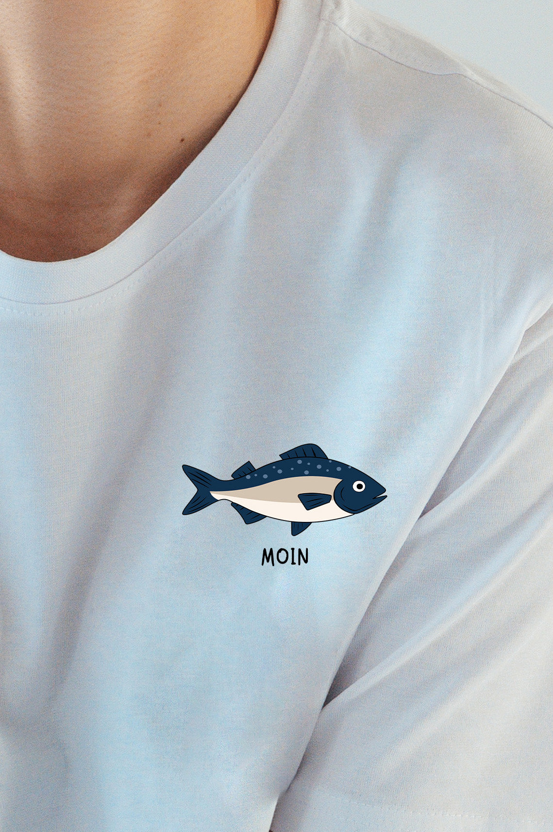Fisch Blau Moin