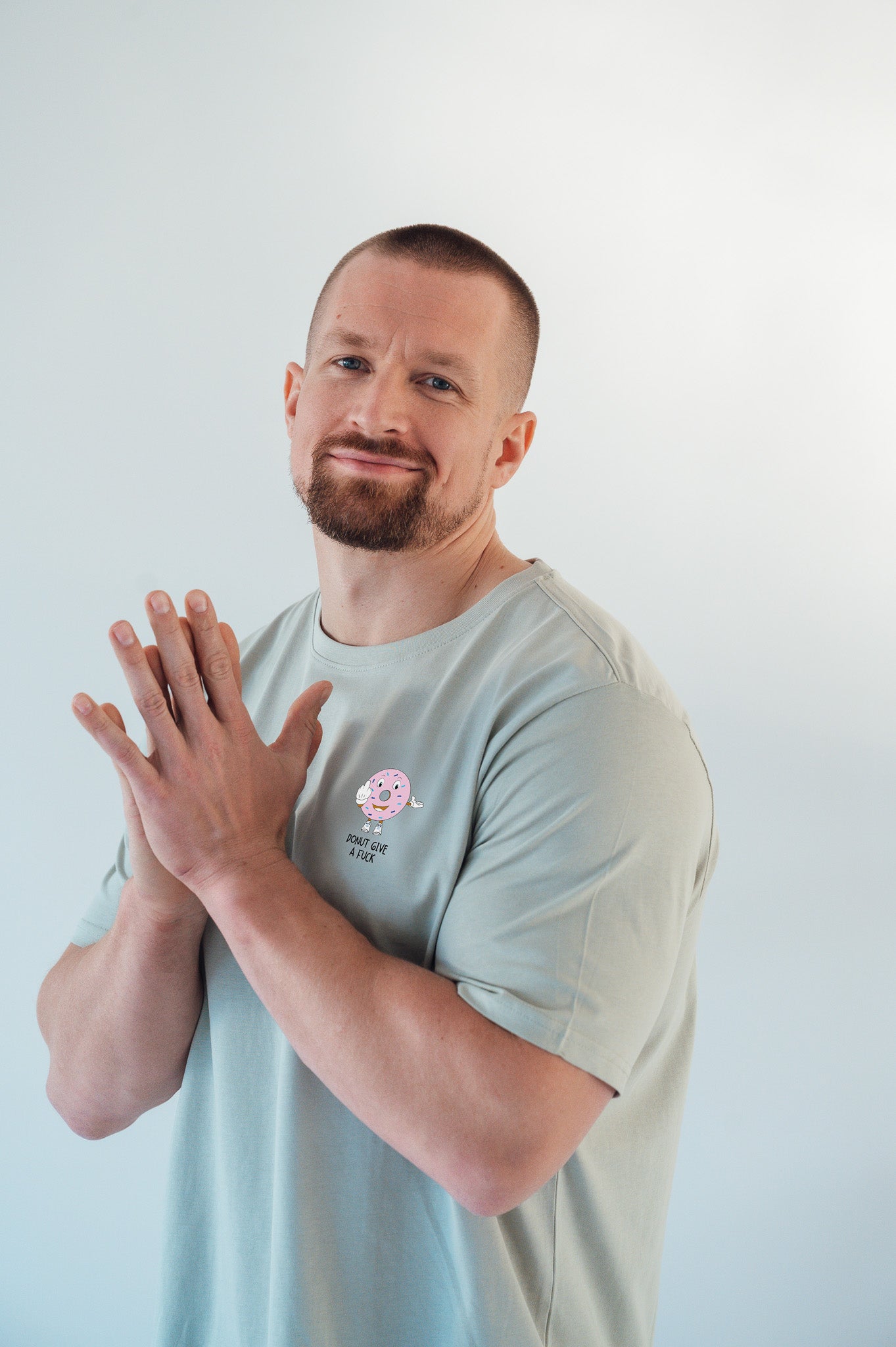 Donut_give_a_fuck_mint_scoell_tshirt