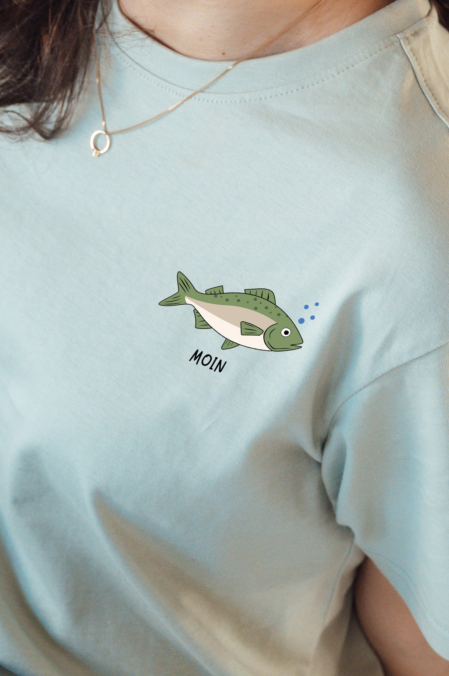 Fisch Grün Moin