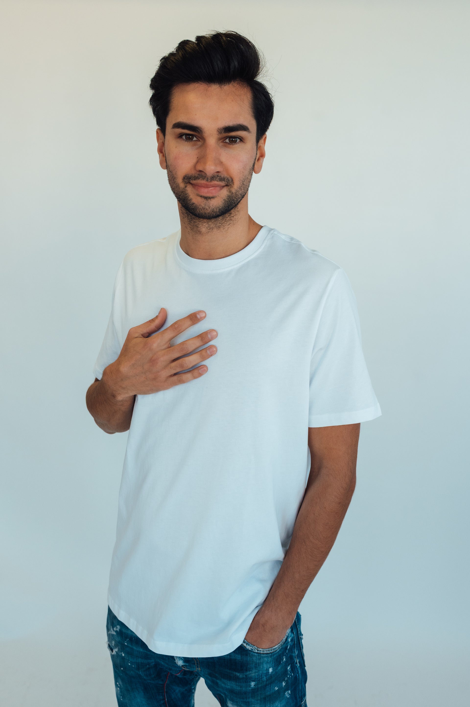 Basic T-Shirt Herren